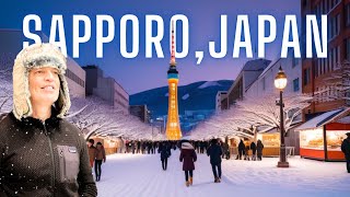 Top 3 Things to do in Sapporo Japan in the winter other than skiing [upl. by Nat]