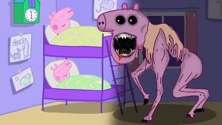 The Legend of Peppa Pigs mother is Almamula the horror in Peppa Pigs bedroom  Peppa Animation [upl. by Ahteral]