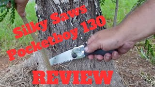 Silky Saw  Pocketboy 130 Folding Pocket Survival Saw  Review [upl. by Lynad]