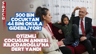 500 bin Otizmli Çoçuğun 44 bini Okula Gidebiliyor Otizmli Çocuğun Annesi Kılıçdaroğluna Dert Yandı [upl. by Cruce663]