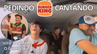 PEDINDO BK CANTANDO 😱 [upl. by Arahsal]