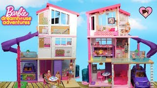 NEW Barbie Dreamhouse Adventures Dollhouse with Bunk Beds and Pool [upl. by Sherj]