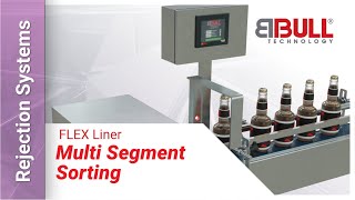 BBULL FLEX LINER  Automated rejection system for bottles cans and other containers [upl. by Esiuqram]