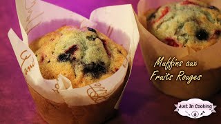 Recette des Muffins aux Fruits Rouges [upl. by Henriha732]