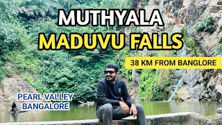 muthyala maduvu falls anekal bangalore  pearl valley bangalore  tourist places in bangalore [upl. by Bertle]