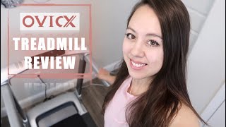 OVICX Q2S Folding Treadmill Review  Own App of Classes [upl. by Tenej]