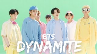 BTS  DYNAMITE LYRICS [upl. by Berenice]