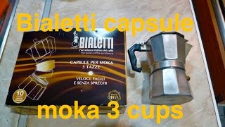 Bialetti capsule Moka Express [upl. by Alaham]