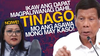 quotAtleast si PDU30 hindi NAGTAGO eh lKAW bakit mo TlNAGO ang ASAWA mong may KASONG R4PEquot [upl. by Lynd]