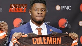 Browns Huddle Browns Happy with Draft Selections [upl. by Urita]