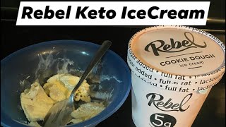 Rebel Keto Ice Cream Review [upl. by Nomaid]