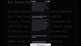 Epic Games Store ist für AppleGeräte da 🥸epicgames [upl. by Cowie]