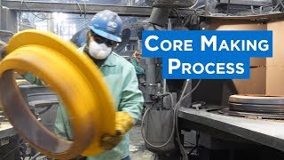 How the Ductile Iron Pipe Core Making Process Works [upl. by Nniw]