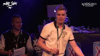 RAP SM 2017 4 kierros  SIGE vs JONE [upl. by Ahsinnek434]