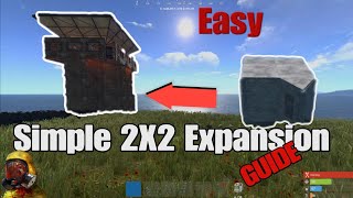 Rust  Easy way to Upgrade your 2X2 Base [upl. by Wellesley957]