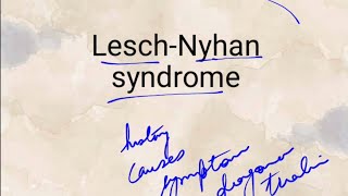 Lesch Nyhan Syndrome hgprt gout biochemistry bbcct113 ignouexam ignou [upl. by Rosenblast]