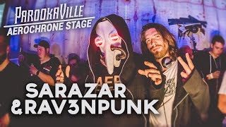 SARAZAR amp RAV3NPUNK TECHNO SET  Parookaville 2017 [upl. by Dnarud]