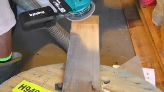 Makita DBO180 18v Random Orbit Sander Quick Review [upl. by Enuj]