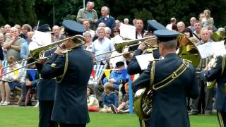 RAF Band Performing The Great Escape [upl. by Cinomod619]