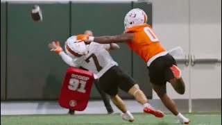 Miami Hurricanes Spring Practice Day 3 notes [upl. by Yenruoc527]