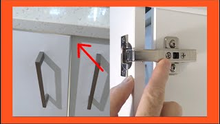 How To Fix a Kitchen Cabinet Door That Wont Close [upl. by Wixted296]