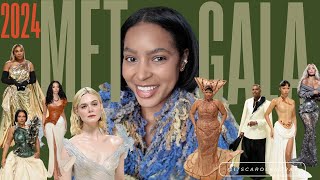 REVIEW TIME MET GALA 2024 GREEN CARPET LOOKS [upl. by Aramois]