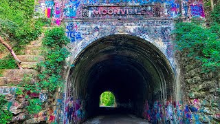 Exploring the HAUNTED Moonville Tunnel in Ohio [upl. by Acemat]