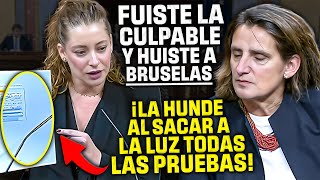 💥¡TOMAAA💥Esta DIPUTADA DESTROZA a TERESA RIBERA ¡AL DEMOSTRAR QUE FUE LA CULPABLE ANTE TODA ESPAÑA [upl. by Allicerp292]