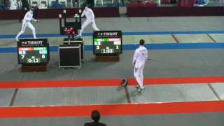 20100123 me gp Individual doha 64 red LUCENAY Jean Michel FRA 14 vs ALEXANIN Dmitriy KAZ 15 sd No [upl. by Chem]