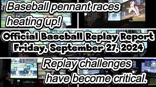 Replay Challenges are CRITICAL in Baseball Pennant Races Right Now [upl. by Yeniar]