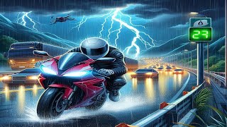 A biker is in HURRY  timeline set for Bike racer  Race Against Time [upl. by Ioved60]