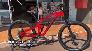 Trek 2021 Slash 7  Erina Bikeworx [upl. by Ellemrac]