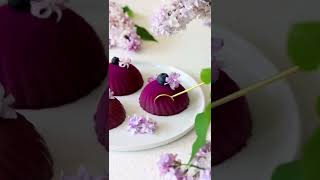 Vegan Blueberry Panna Cotta 🫐 [upl. by Ellette]