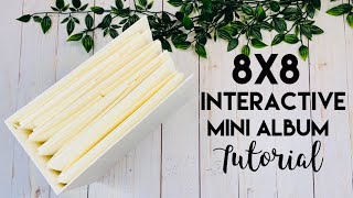 8x8 Interactive Mini Album Tutorial  Vol 20 [upl. by Guise]