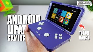 KONSOL GAME ANDROID LIPAT SPEKNYA LUMAYAN BUAT EMULATOR  Unboxing amp Review Retroid Pocket Flip [upl. by Chan]