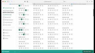 Creating a Bubble Sheet Assignment [upl. by Gisela]