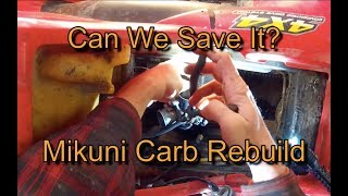 Part 2  Mikuni Carb Rebuild  Polaris ATV [upl. by Sitrik143]