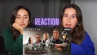 THE EXPENDABLES 4 Trailer REACTION  Megan Fox Sylvester Stallone Jason Statham [upl. by Acisey]