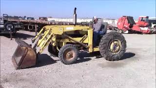 H 1130 Ford 4410 Tractor with Front End Loader [upl. by Connors37]