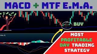 The MOST Profitable Day Trading Strategy MACD Divergence  MTF EMA [upl. by Tacita]