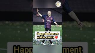 Happy Retirement Legend Andres Iniesta  Footsnipers  shorts iniesta [upl. by Hyacinthia]