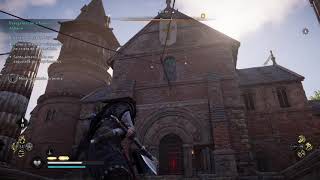 Como entrar na igreja Abadia de Santo Albano  Assassins Creed Valhalla [upl. by Htir943]