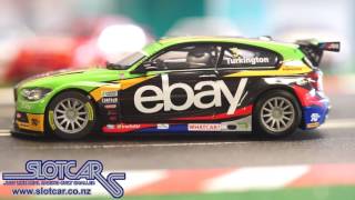 Scalectric BTCC Paul Gage Tyre Promotion at Slotcar Ltd [upl. by Fital618]