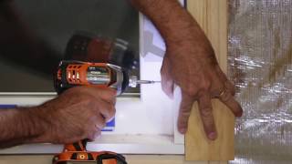 How to Install a uPVC Awning Window into CladLightweight Construction [upl. by Phonsa]