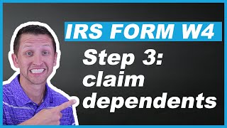 IRS Form W4 adding dependents mistake [upl. by Hebrew629]