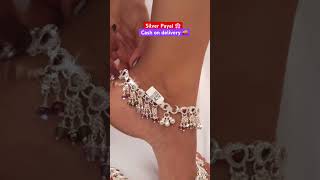 New designer silver Payal 🫶70 discount ytviral shortvideo [upl. by Tiana]