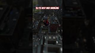 Smooth Web Swinging 1010 SpiderMan 2 PS5 spiderman spiderman2 marvel shorts [upl. by Eeimaj]