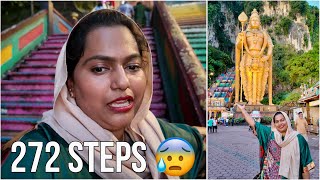 272 STEPS SUHANA കയറുമോ  😃🤣  Batu Caves KL Malaysia 🇲🇾😍  Mashura  Basheer Bashi [upl. by Ednil]