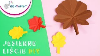 Idzie JESIEŃ  Jesienne Origami  Liście DIY  Zrób to sam🍁🍂 [upl. by Nimajaneb355]