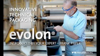 Frank Pieper explains the main features and benefits of Evolon® packaging materials [upl. by Notyrb301]